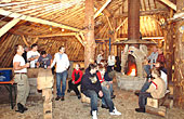 Bayern Berghütte im Bayerischen Wald