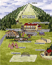 Bayern Berghütte Bayerischer Wald